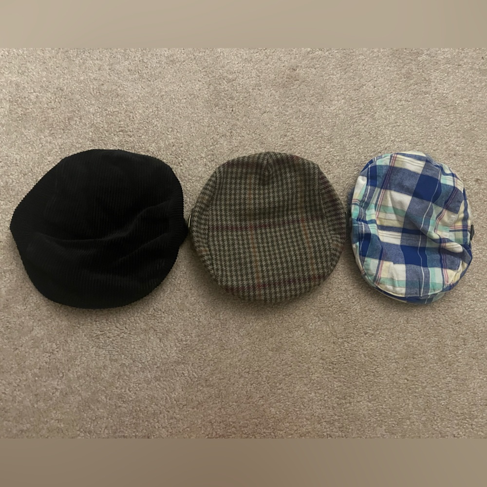 Janie and Jack newsboy hats